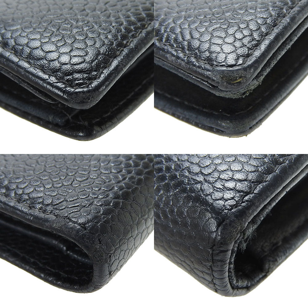 Chanel Caviar Skin Bifold Wallet