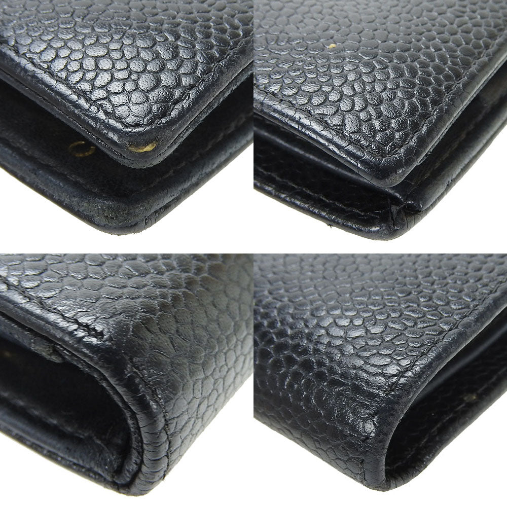 Chanel Caviar Skin Bifold Wallet