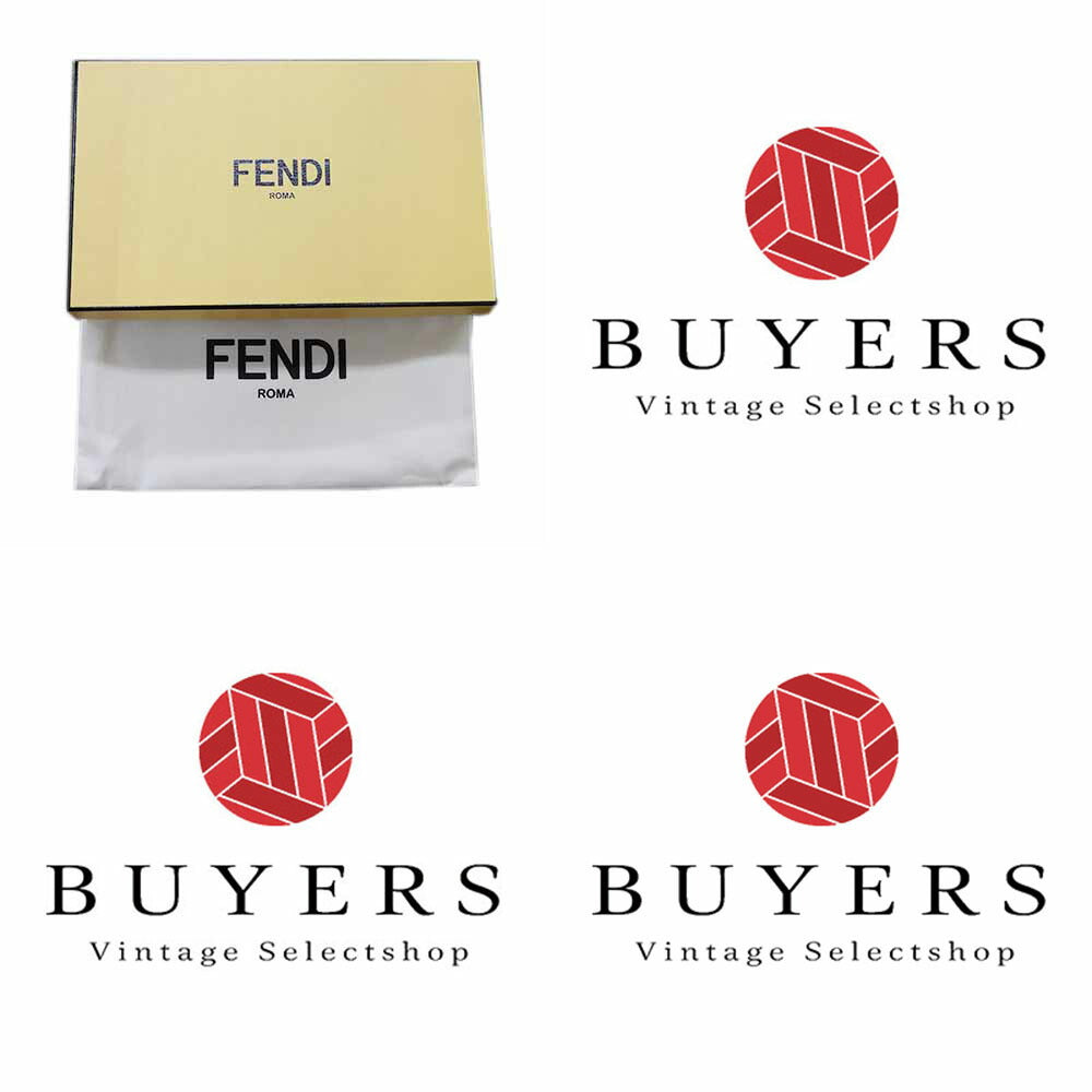 FENDI Celeria Leather Zip Around Wallet