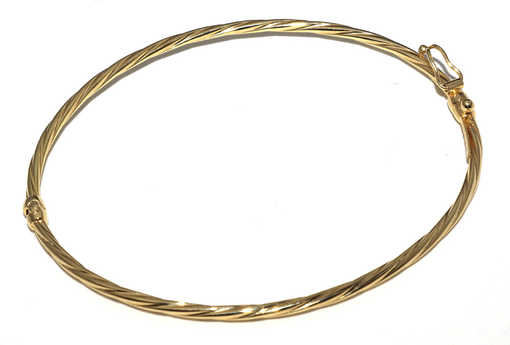 Unoaerre K18YG Bangle Bracelet