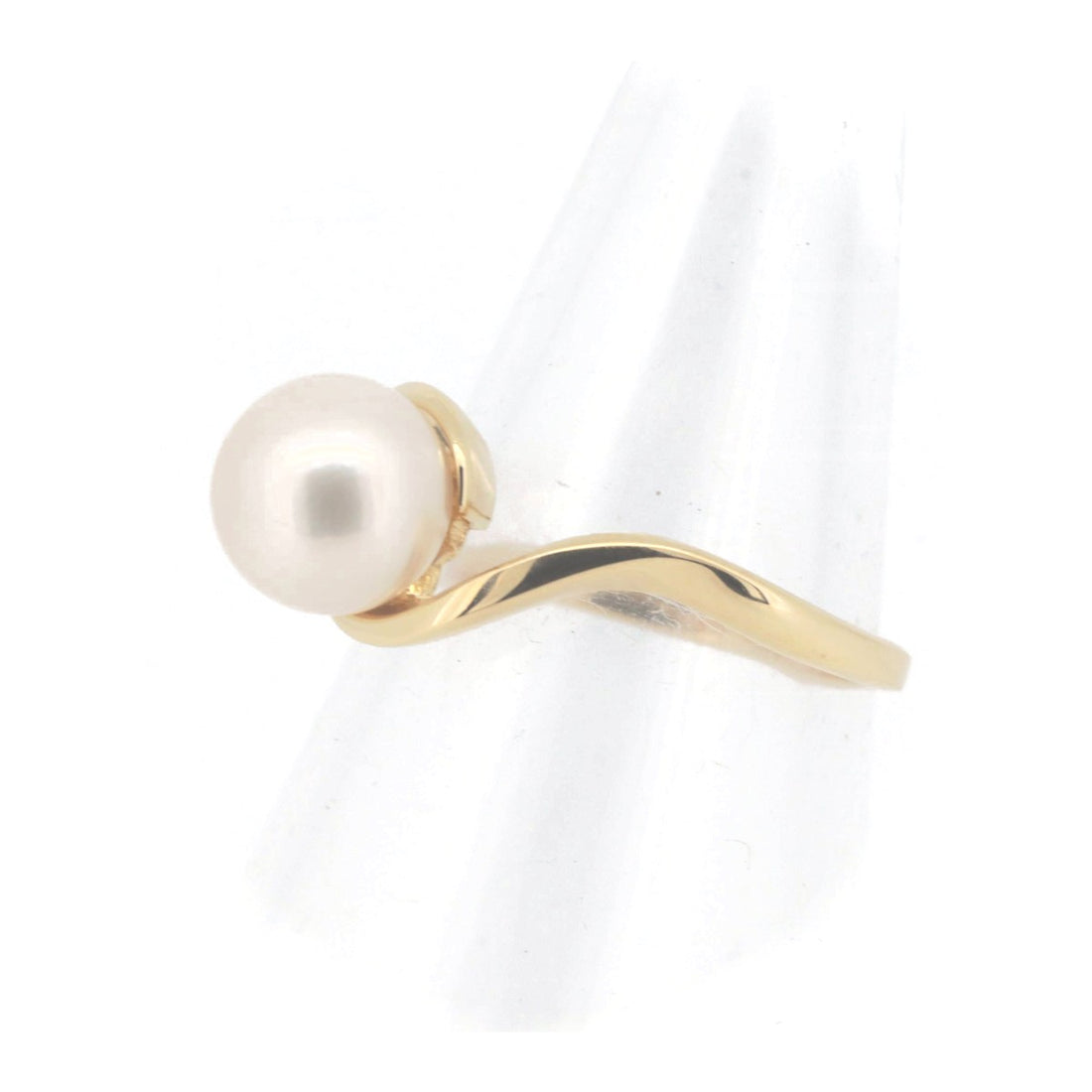 Mikimoto K18YG Pearl Ring 11号 in Great Condition