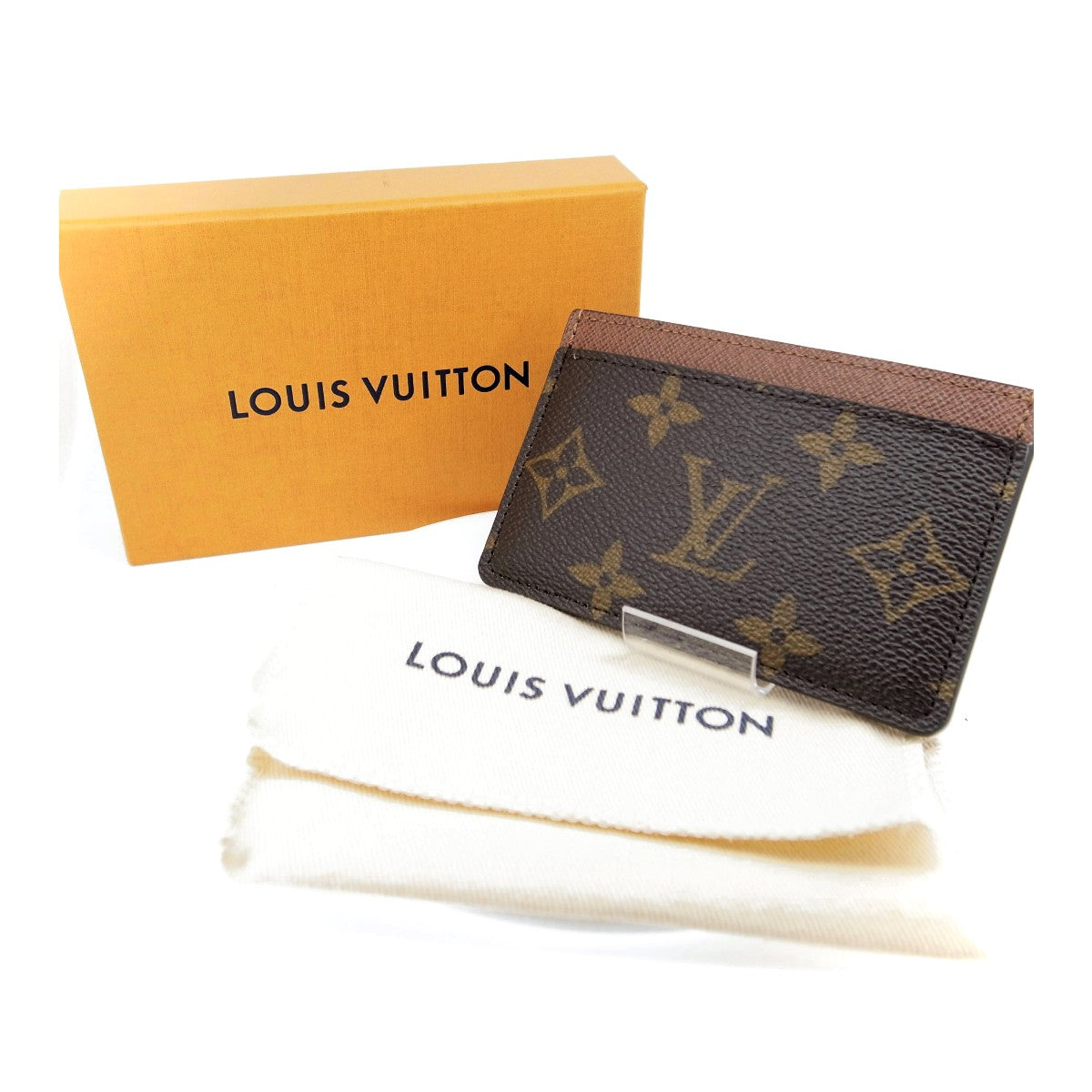 Louis Vuitton Monogram Card Case M61733 in Great Condition