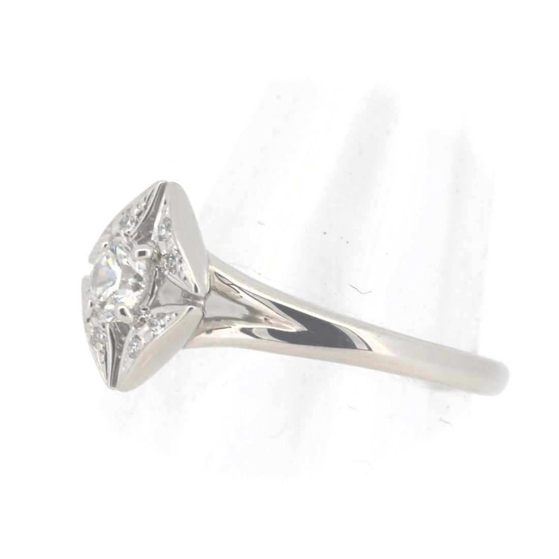 Forevermark Diamond Ring 0.30ct PT900 Platinum Size 12