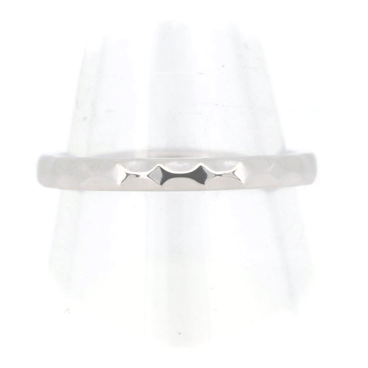 Louis Vuitton Monogram Infini Ring 15.5 K18WG White Gold in Great Condition