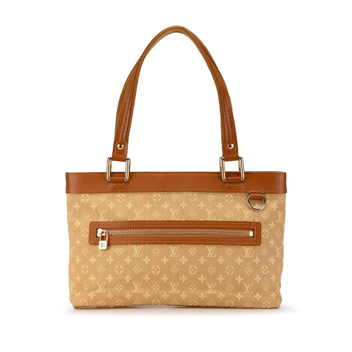 Louis Vuitton Lucille PM Canvas Leather Handbag M92684