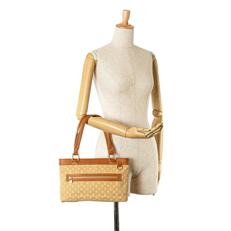 Louis Vuitton Lucille PM Canvas Leather Handbag M92684