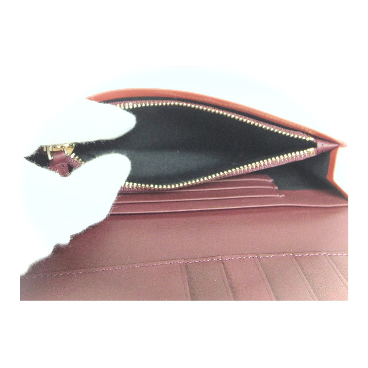 Paul Smith Leather Long Wallet with Coin Pocket in Pristine Condition