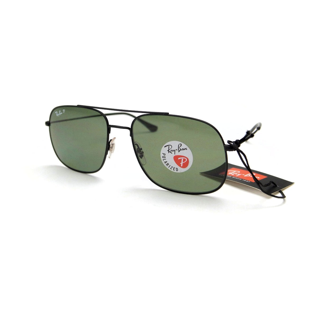 Ray-Ban RB3595 ANDREA Plastic/Nickel Sunglasses in Excellent Condition