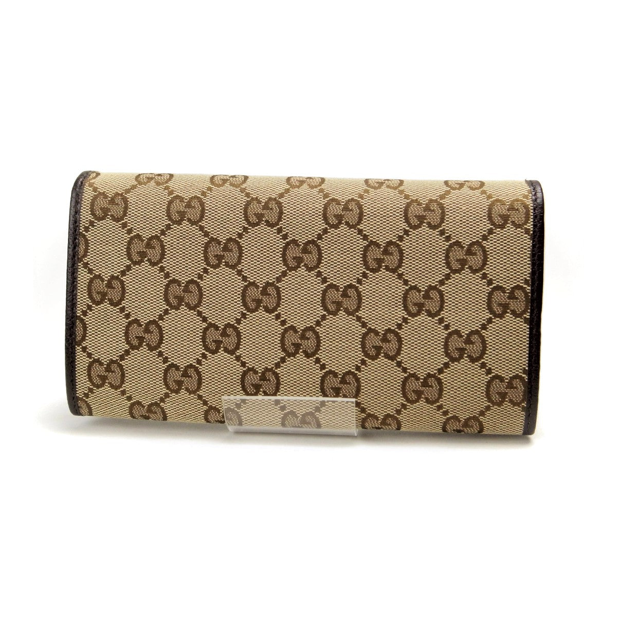 Gucci Cotton Long Wallet with Coin Pocket 244946 in Pristine Condition