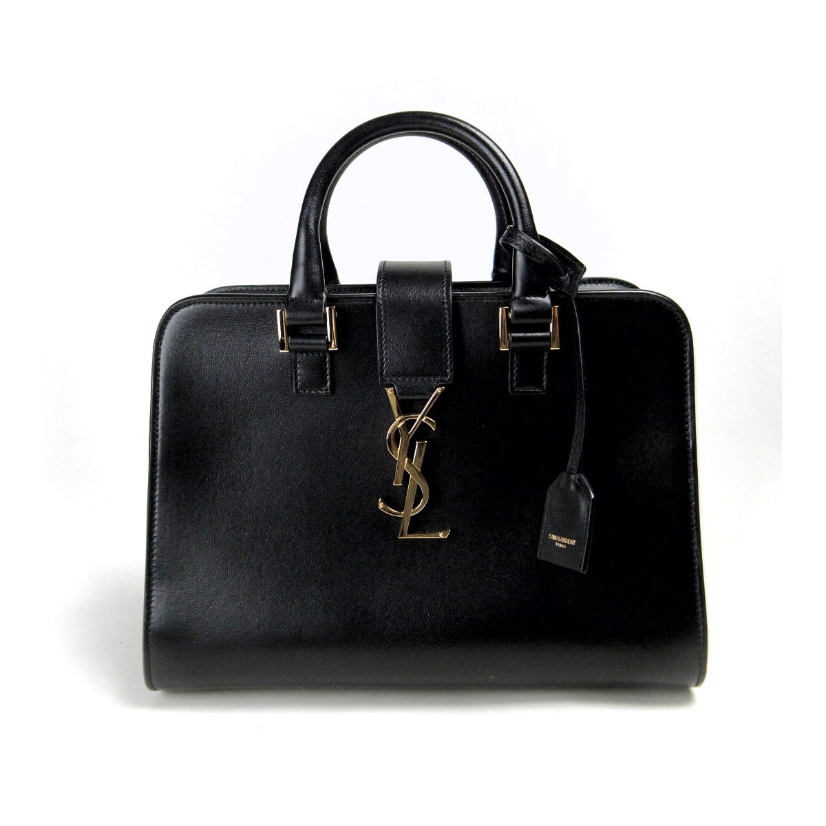 Yves Saint Laurent Baby Cabas Leather Handbag in Very Good Condition