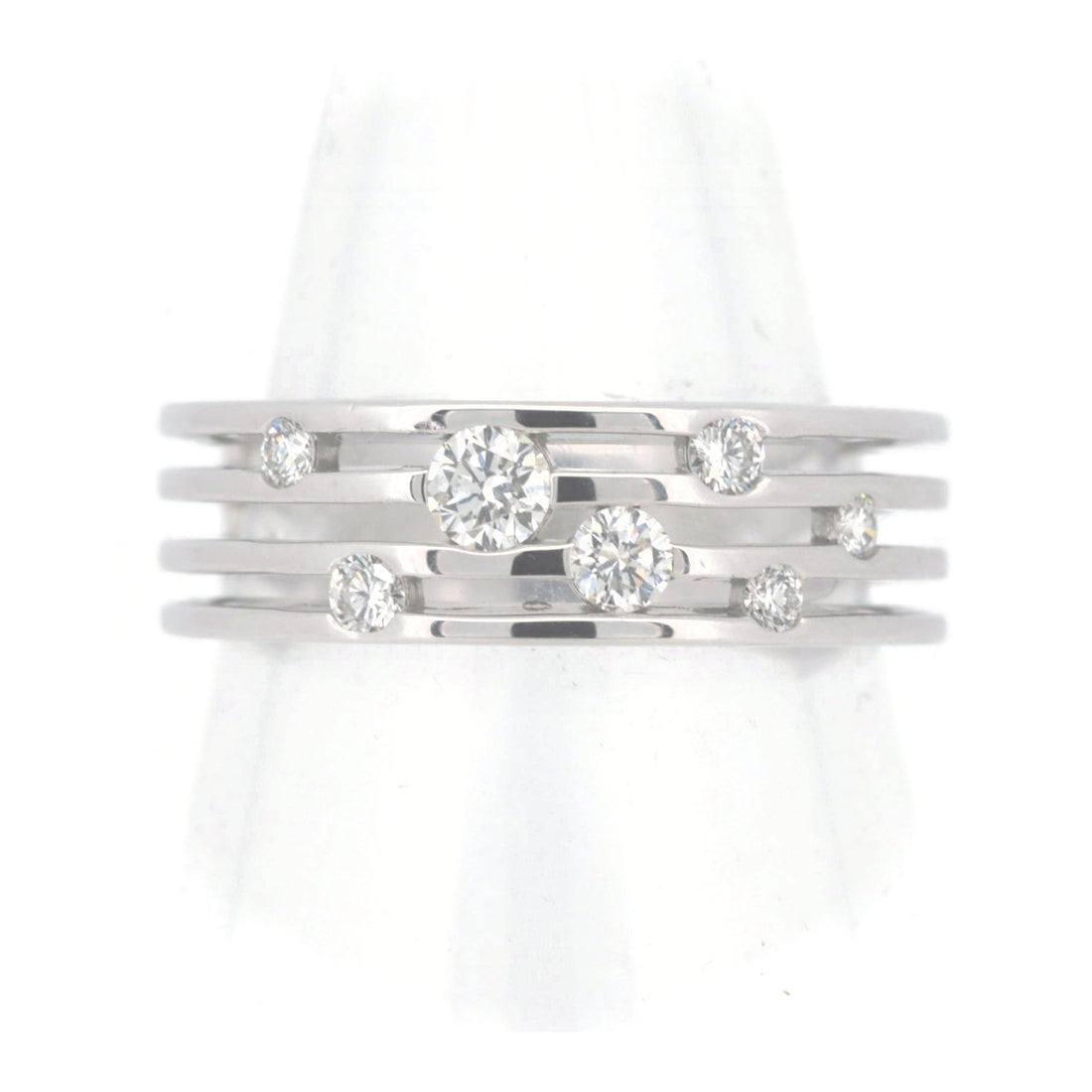 Tasaki Diamond Ring 0.29CT K18WG 12