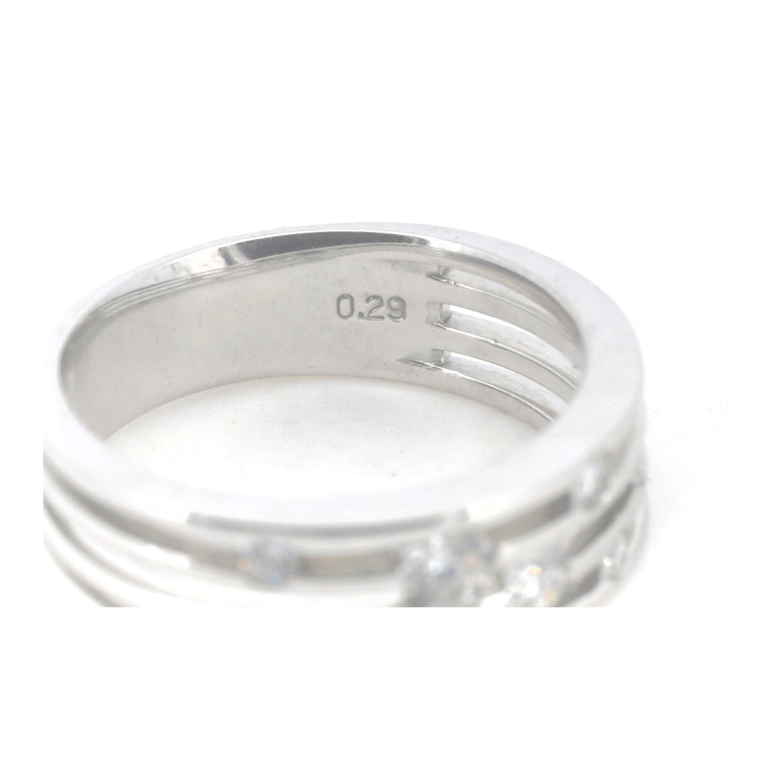 Tasaki Diamond Ring 0.29CT K18WG 12