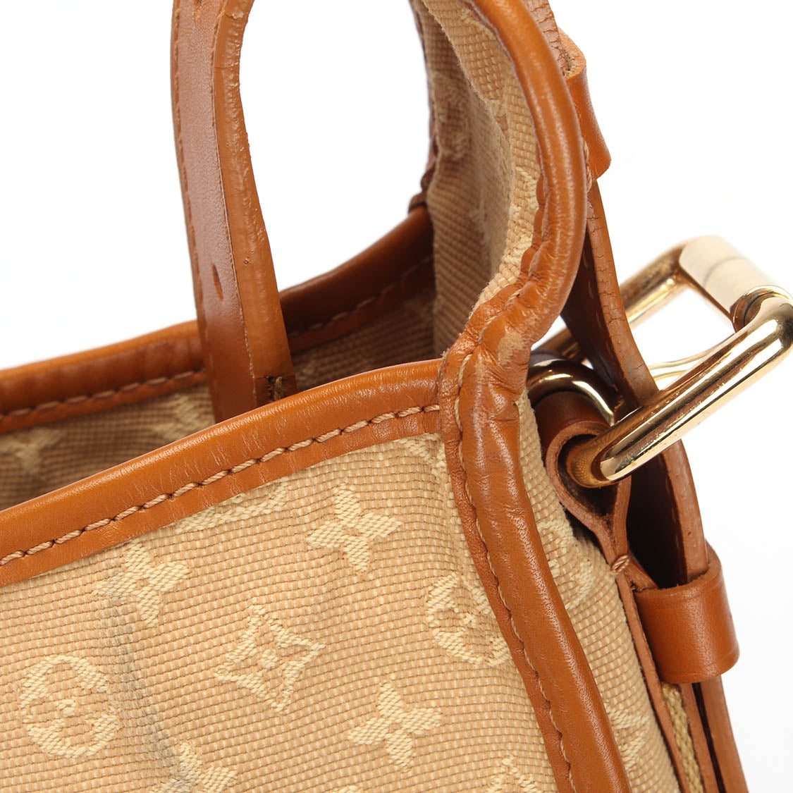 Louis Vuitton Monogram Mini Lin Mary Kate Besace Canvas Crossbody Bag in Very Good Condition