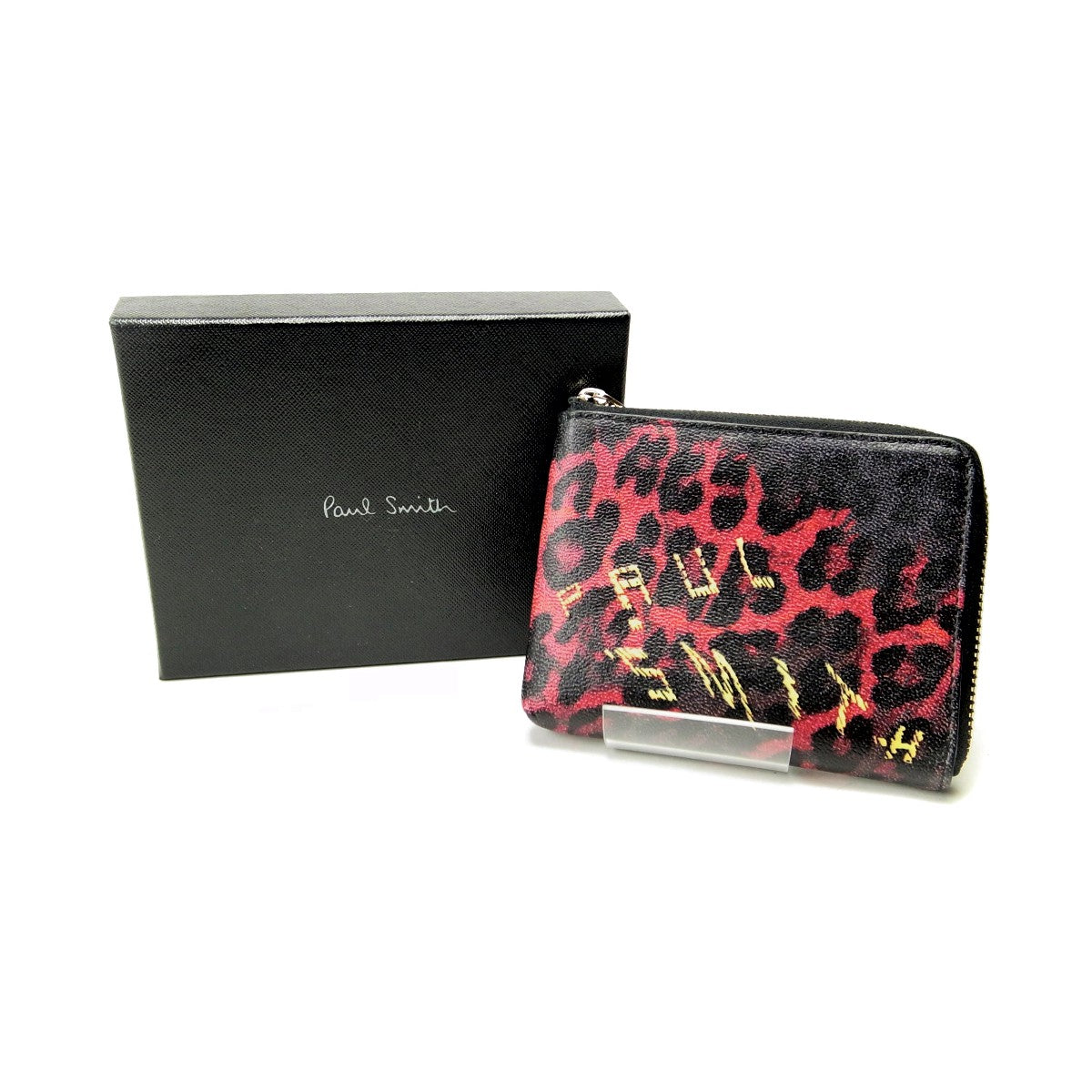 Paul Smith Leather Zip Wallet 1A5303 Black