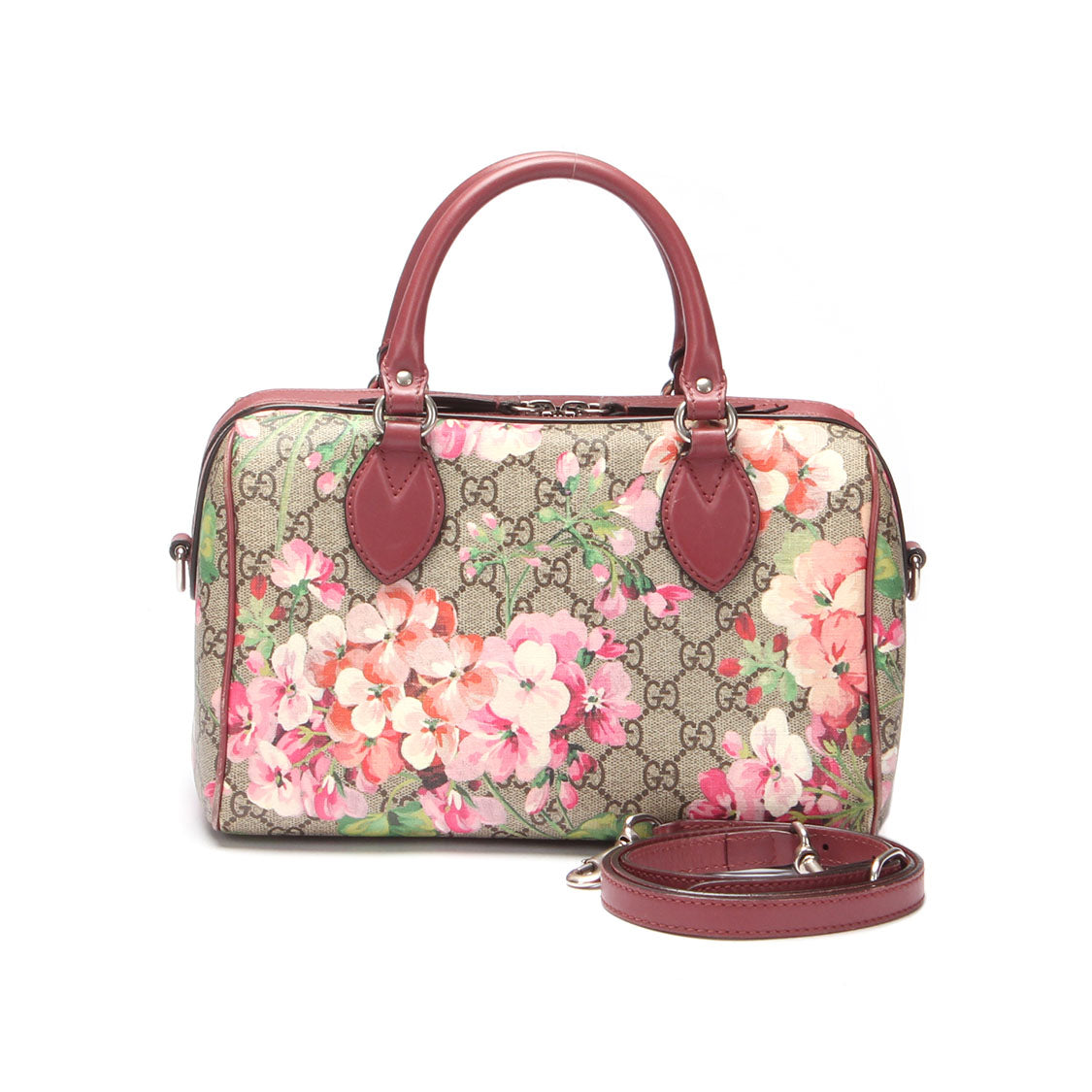 GG Supreme Blooms Boston Bag 409529 – LuxUness