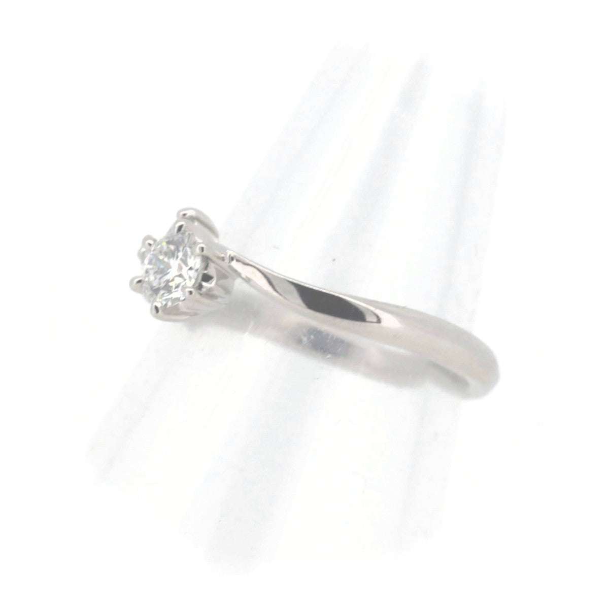 Niwaka Diamond Ring PT950 Platinum 0.27CT in Great Condition