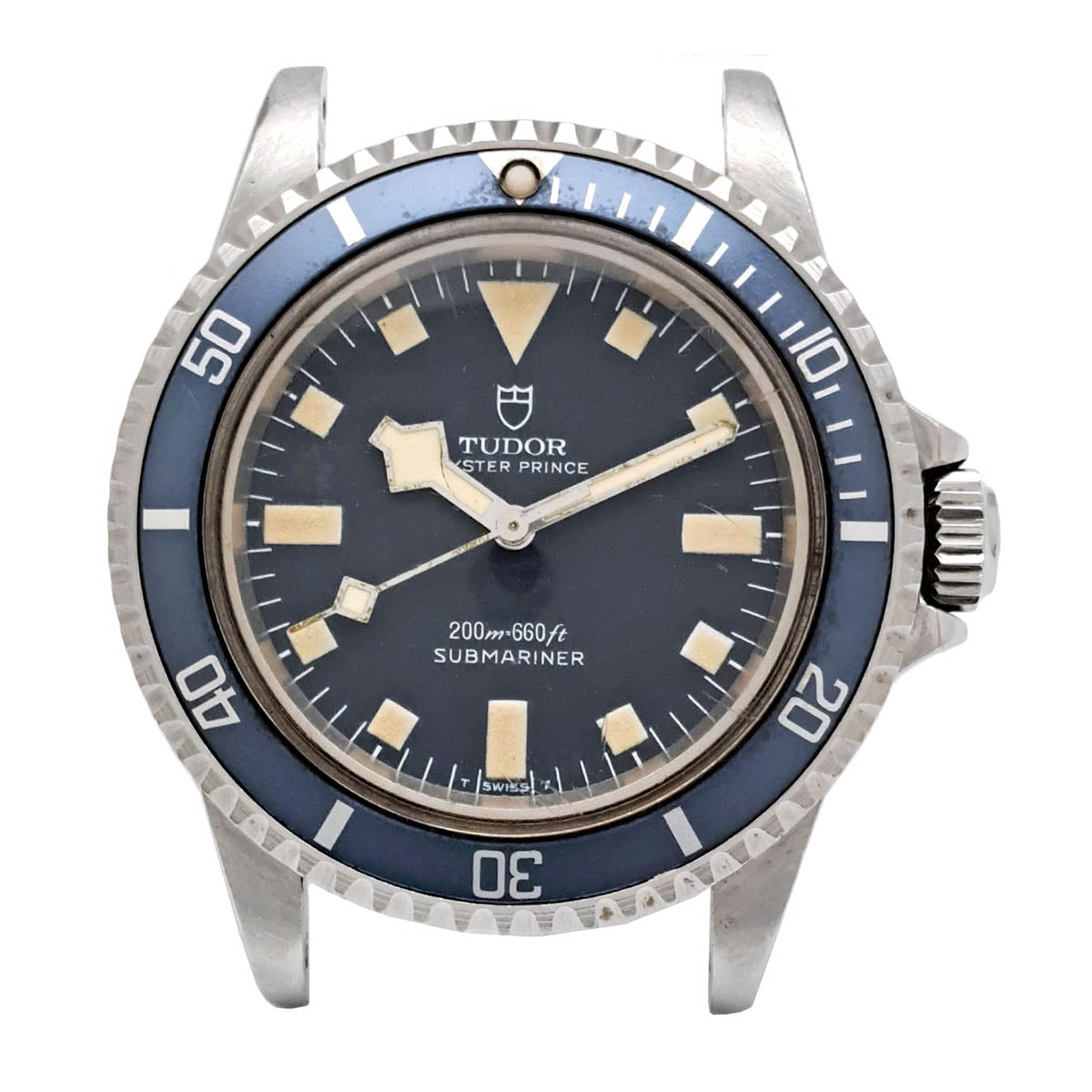 Tudor Stainless Steel Automatic Submariner Blue Snowflake 94010