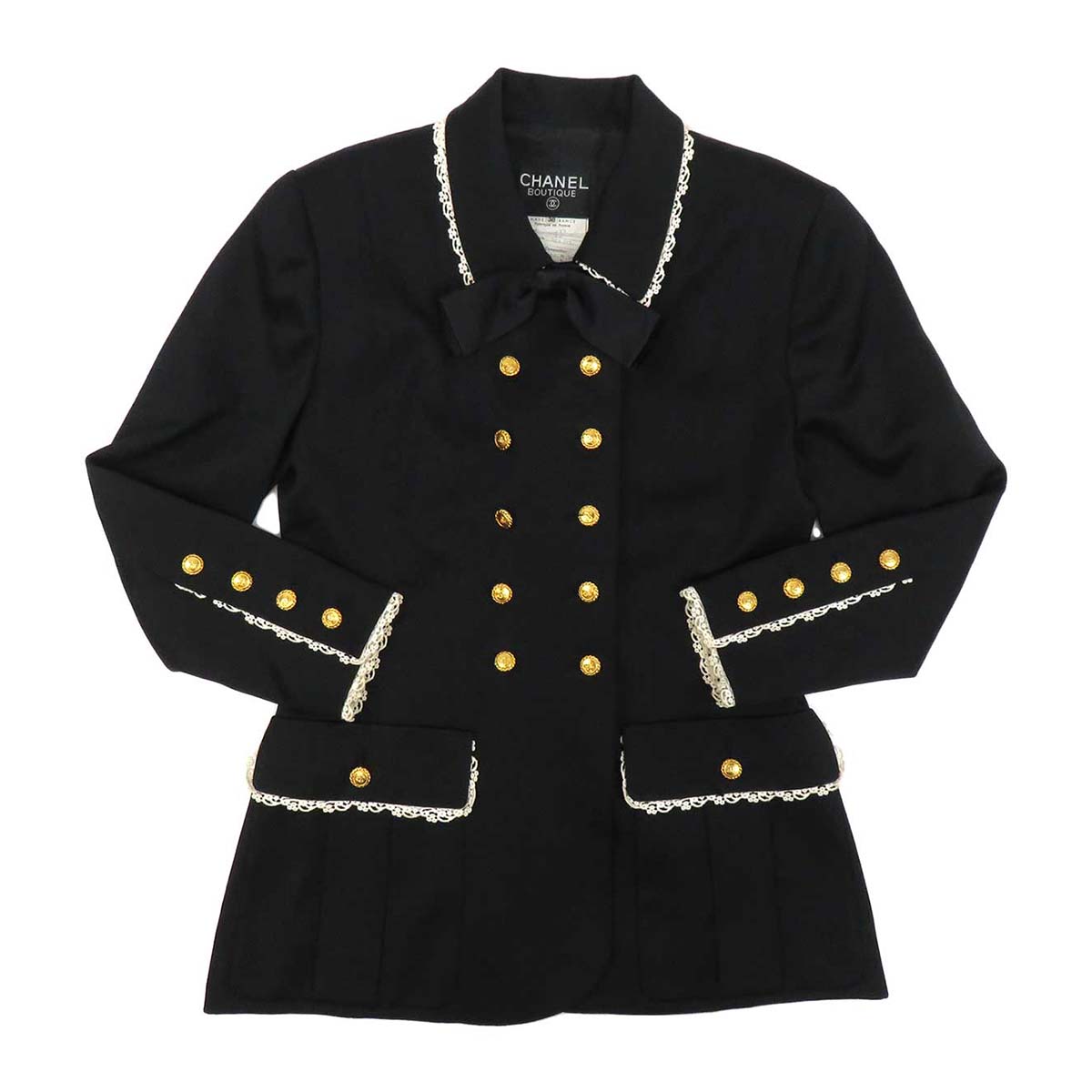 Chanel Vintage Jacket Black