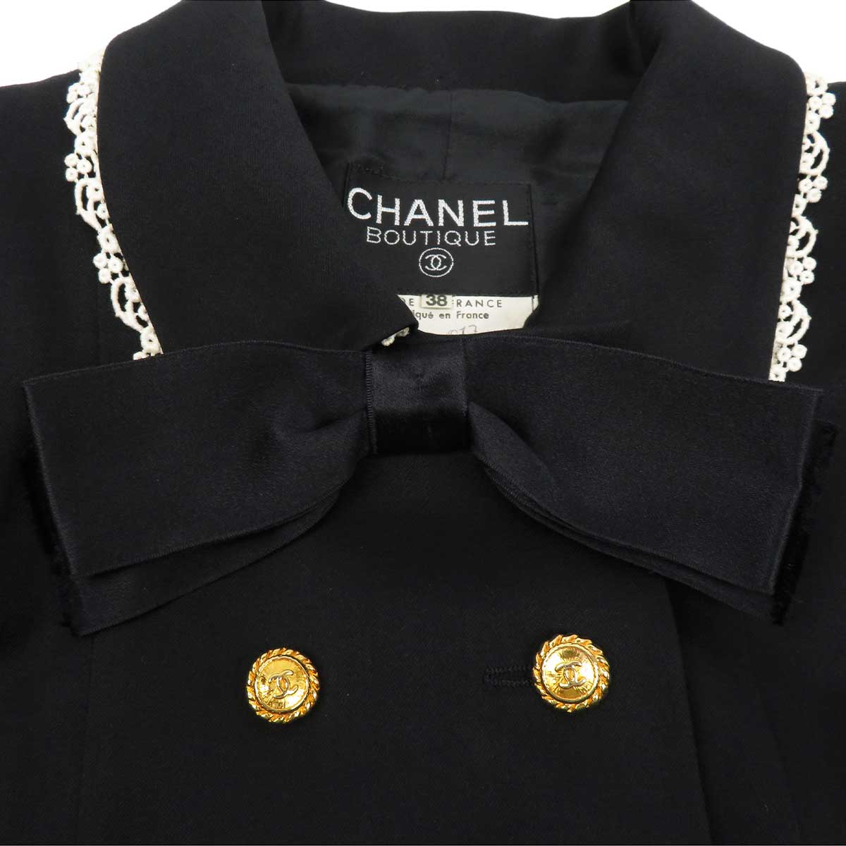 Chanel Vintage Jacket Black