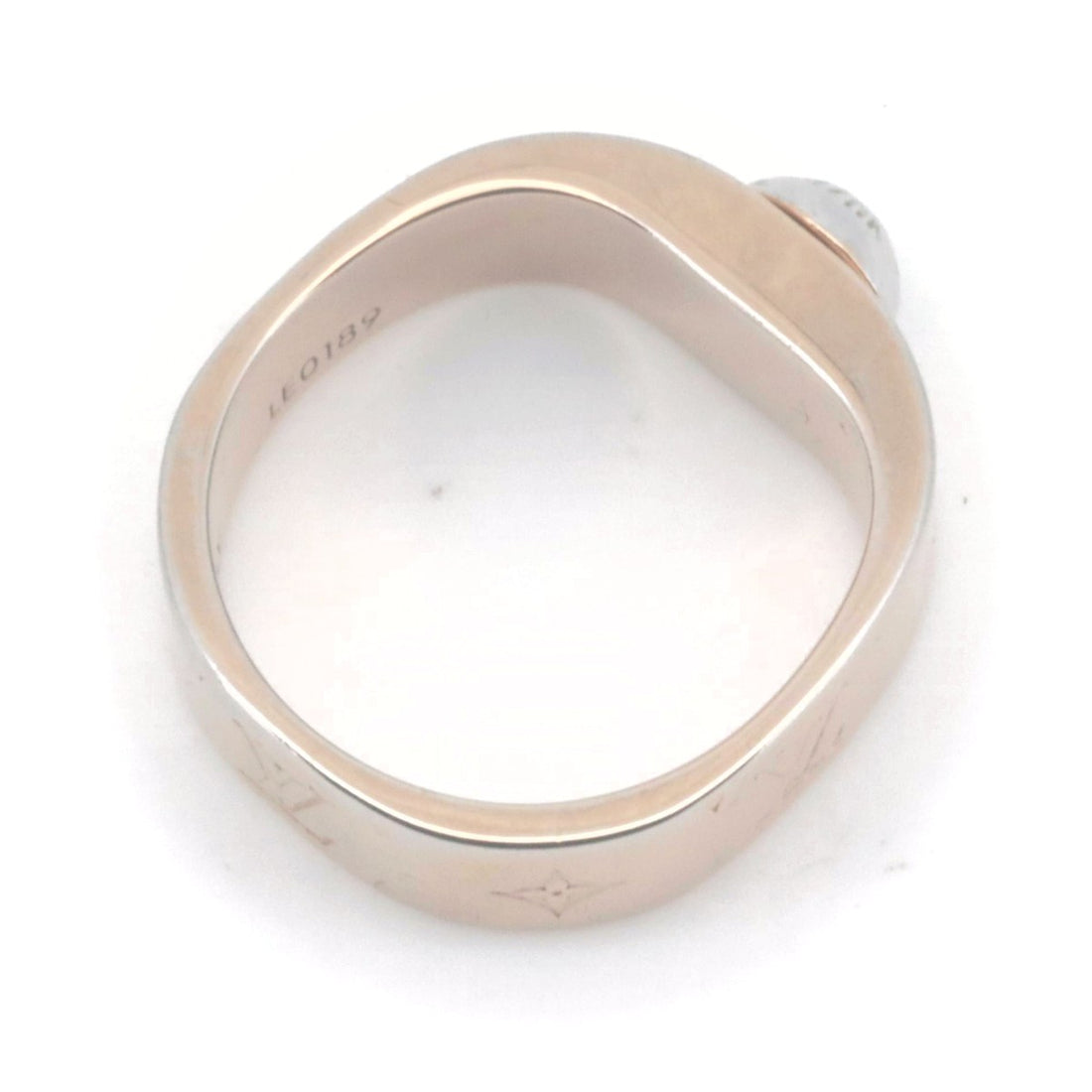 Louis Vuitton Nanogram Ring M00210 Size 9.5