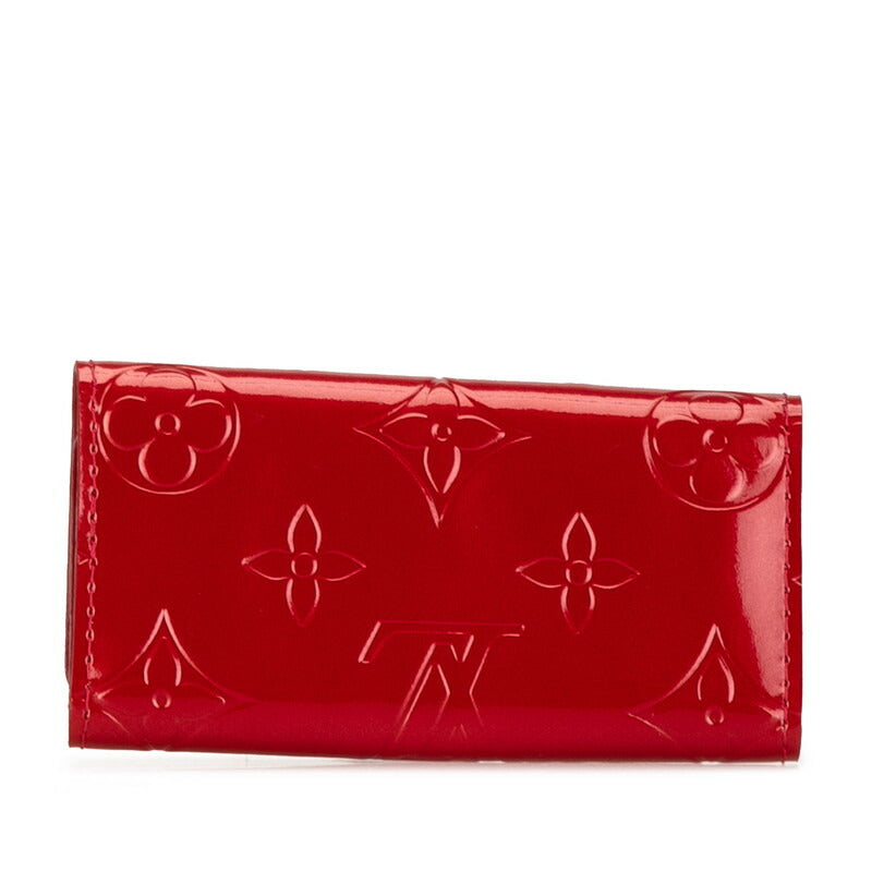 Louis Vuitton Vernis Multicles 4 Key Case Red