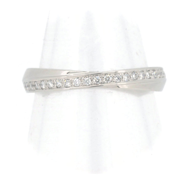 PT995 Platinum Diamond Ring Size 8.5 in Great Condition