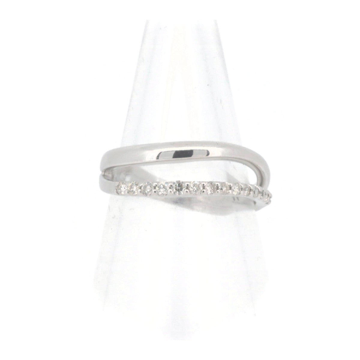 Vendome Aoyama Diamond Ring 0.15ct K18WG White Gold