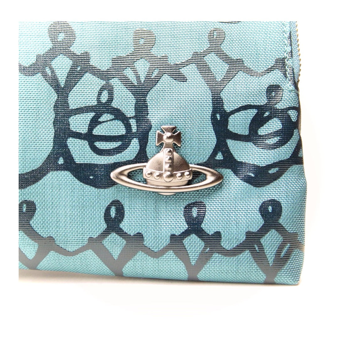 Vivienne Westwood Nylon Clutch Bag Blue