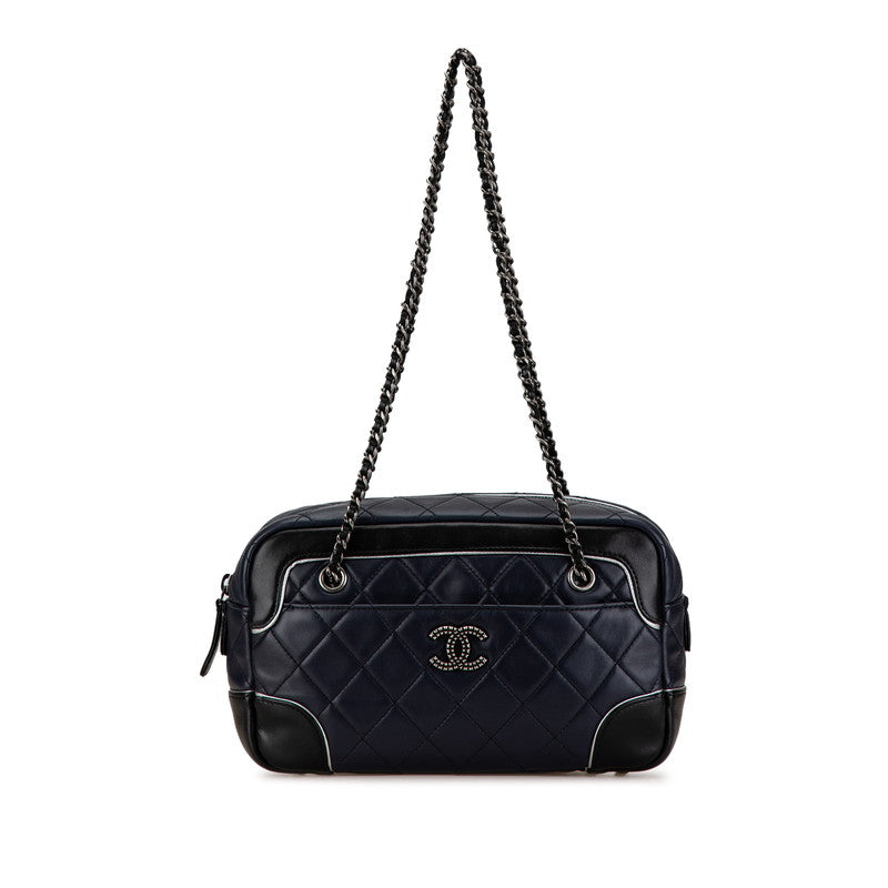 Chanel Matelasse Coco Mark Chain Shoulder Bag