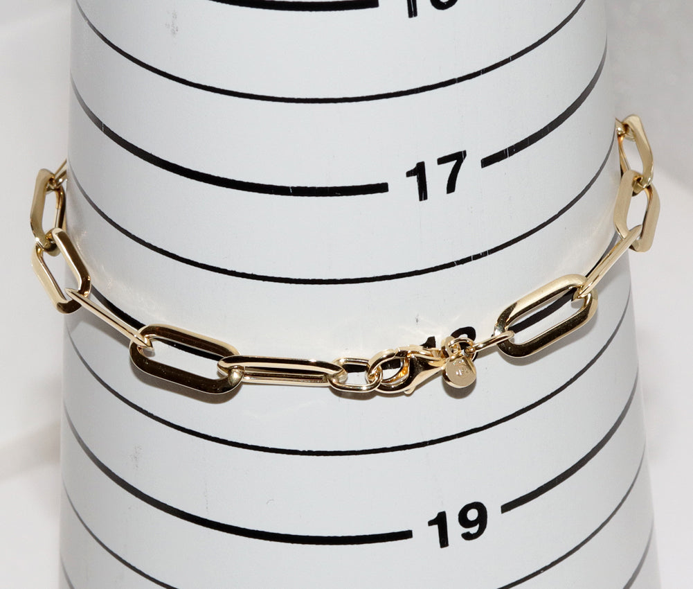 K18YG Chain Bracelet