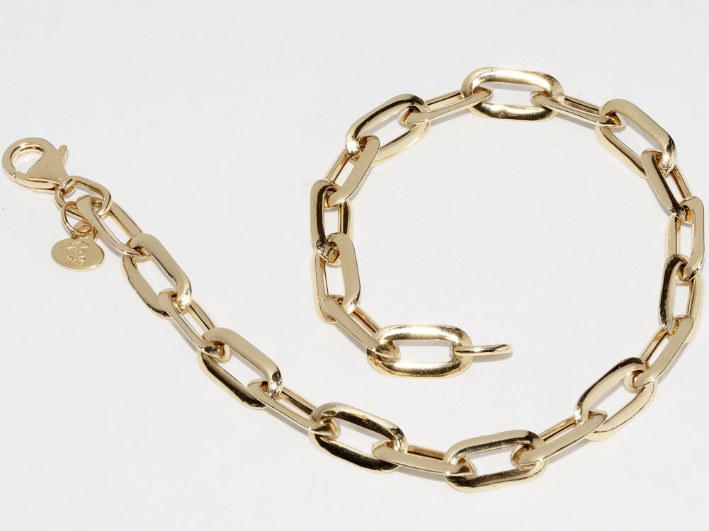 K18YG Chain Bracelet