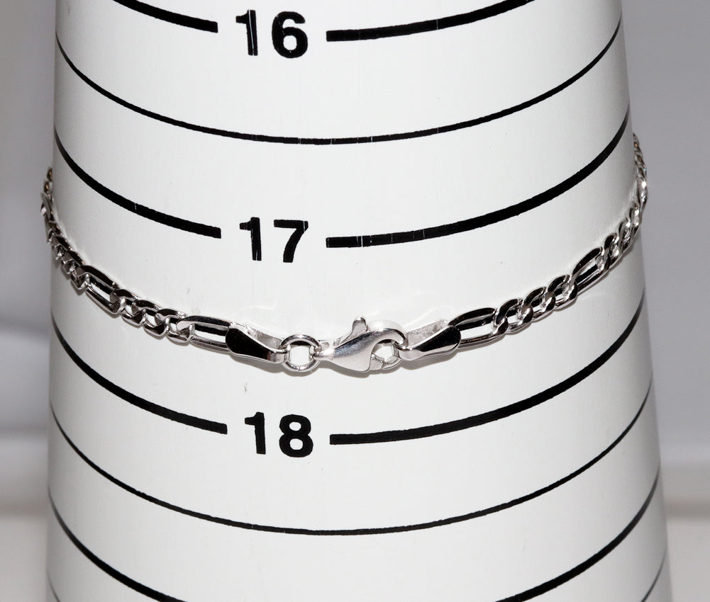 K18WG White Gold Chain Bracelet