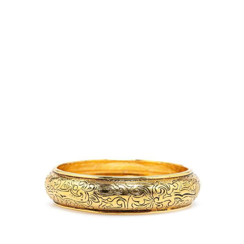 Yves Saint Laurent Gold Plated Bangle Bracelet