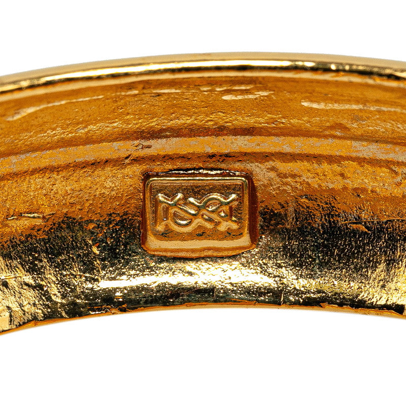 Yves Saint Laurent Gold Plated Bangle Bracelet