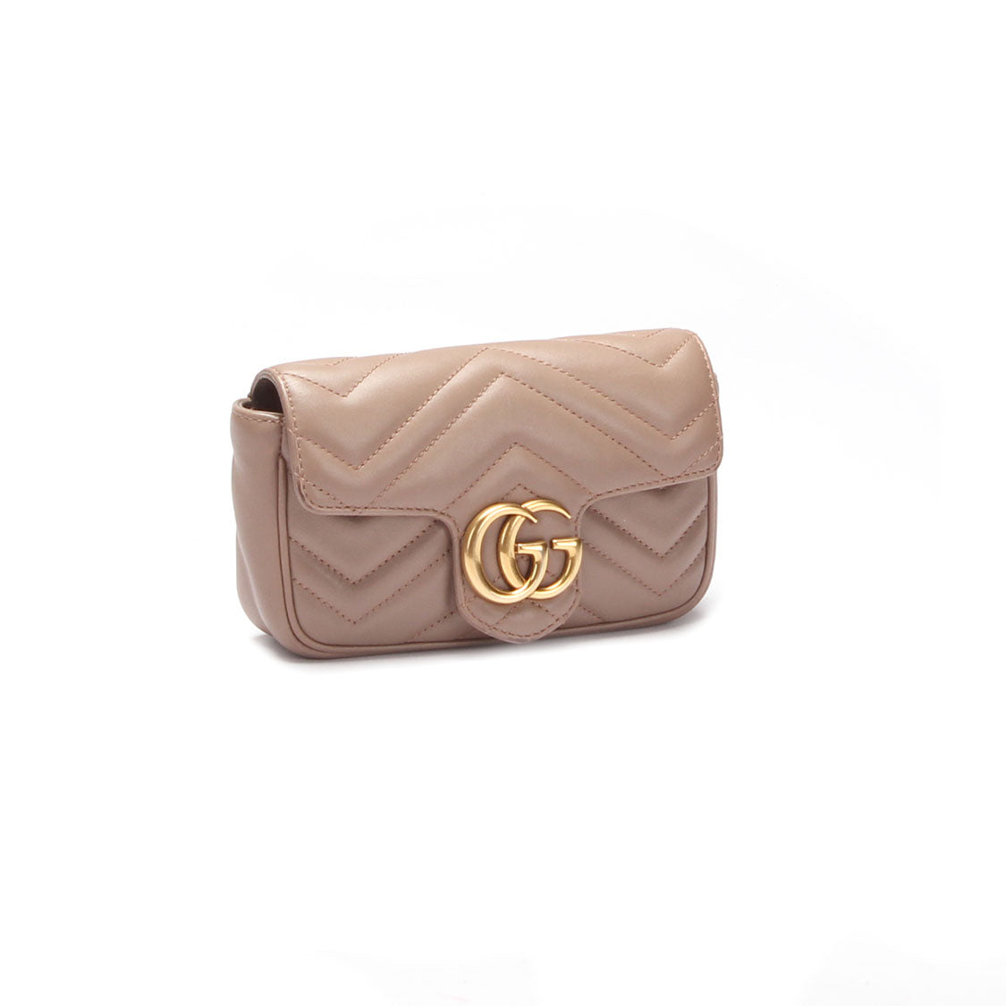 Super Mini GG Marmont Matelasse Crossbody Bag 476433