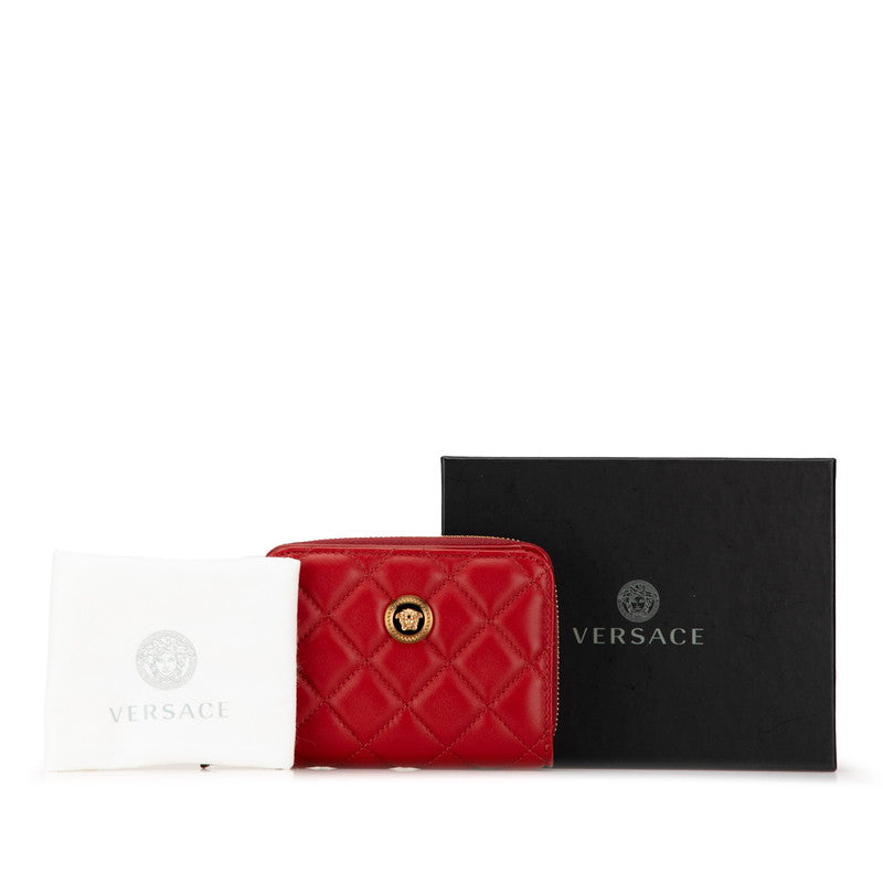 Versace Medusa Quilted Leather Bifold Wallet in Great Condition