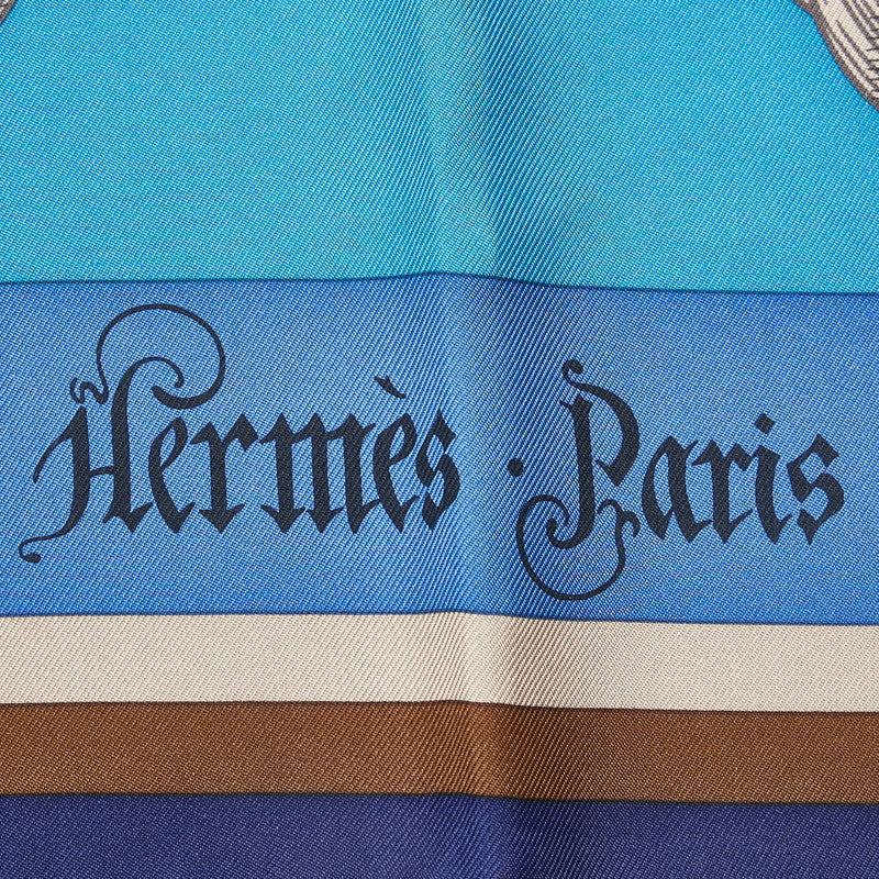 Hermes Silk Scarf COSMOS Della Cavalleria