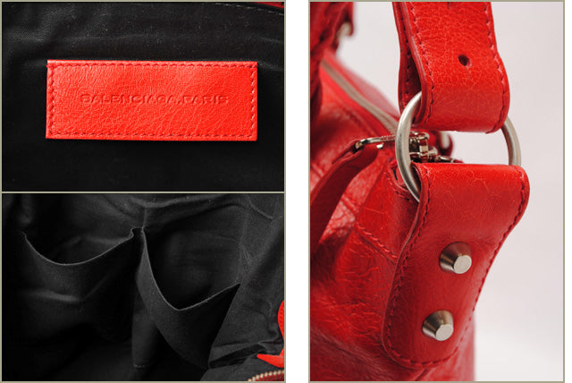 Balenciaga Classic Red Tote/Shoulder Bag