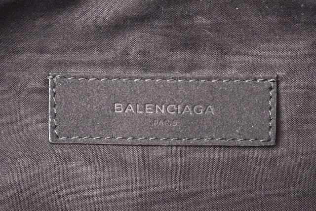 Balenciaga Nylon Canvas Clutch Bag Classic Clip M