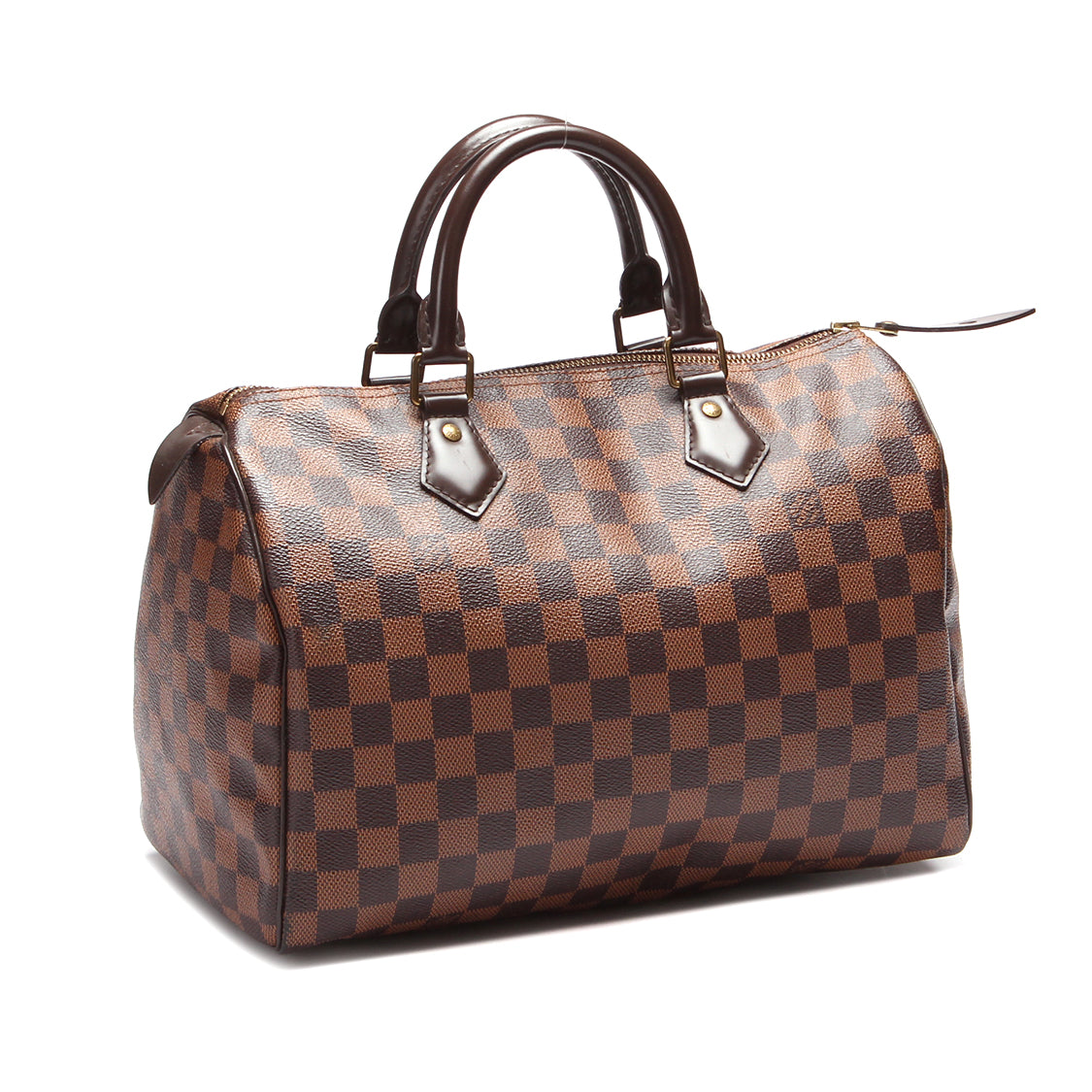 Louis Vuitton Damier Ebene Speedy 30 Canvas Handbag in Excellent condition
