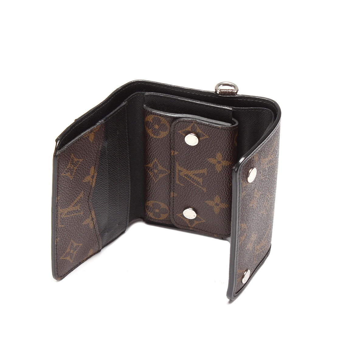 Monogram Trifold Compact Wallet