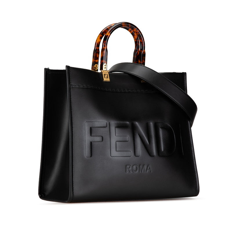 Fendi Sunshine Medium Leather Handbag 8BH386 in Great Condition