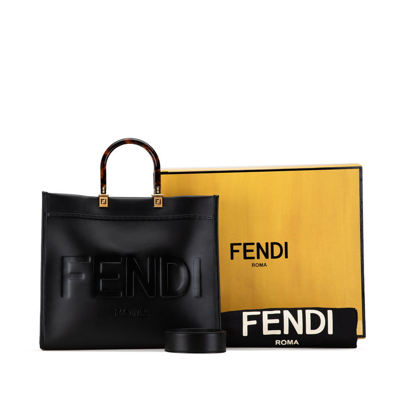 Fendi Sunshine Medium Leather Handbag 8BH386 in Great Condition