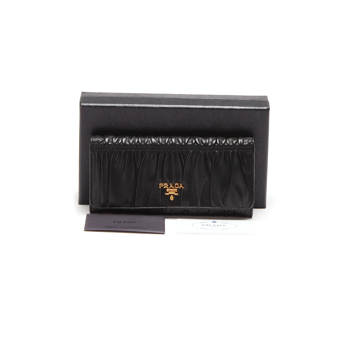 Nappa Gauffre Long Wallet