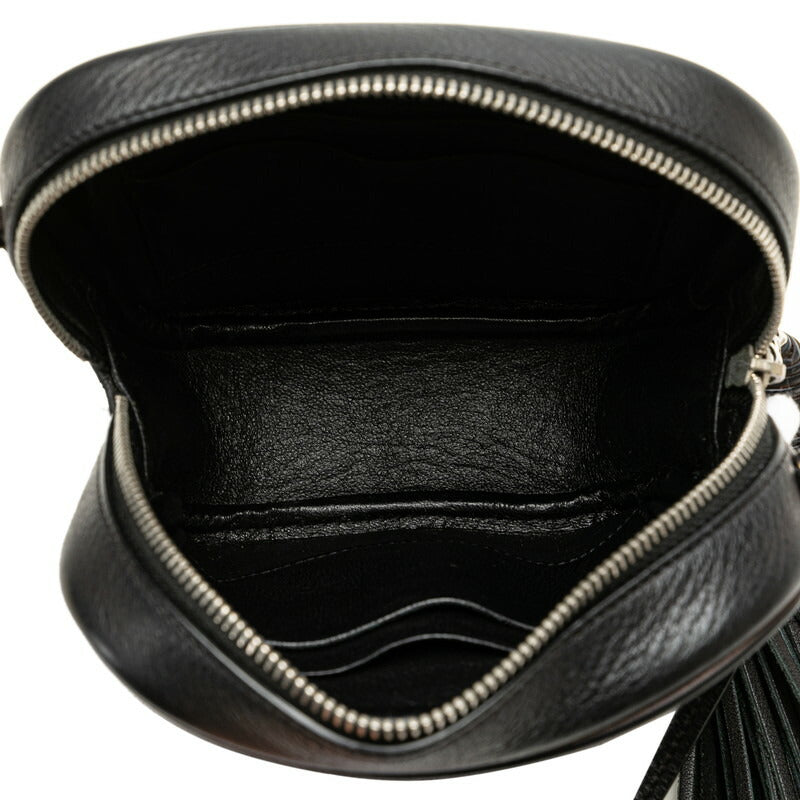 YSL Blogger Tassel Leather Shoulder Bag