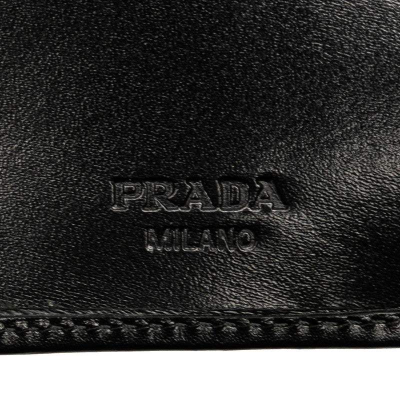 Prada Leather Key Case M222C in Very Good Condition