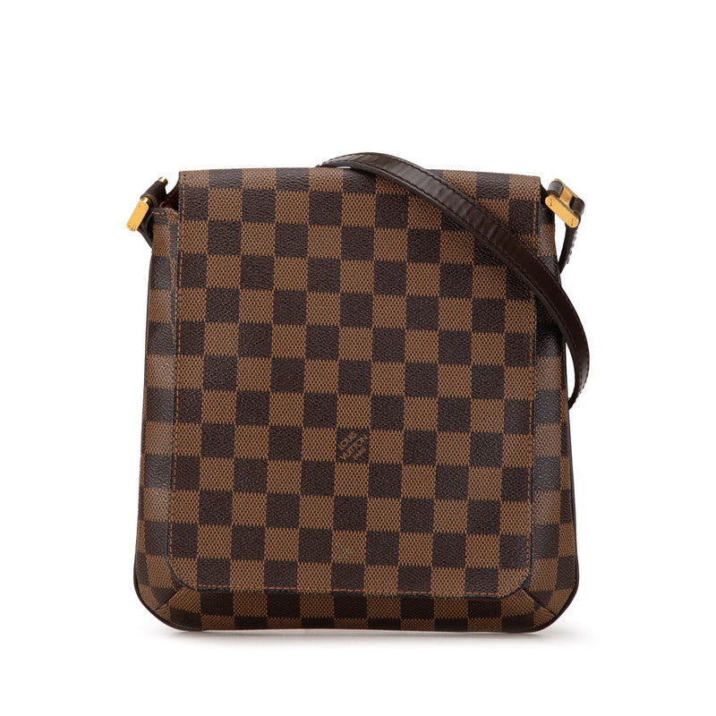 Louis Vuitton Damier Musette Salsa Long Shoulder Bag N51300 Brown PVC Leather in Very Good Condition