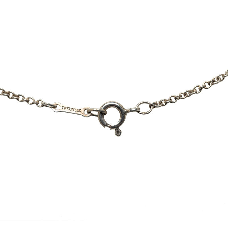 Tiffany & Co Open Heart Silver Necklace