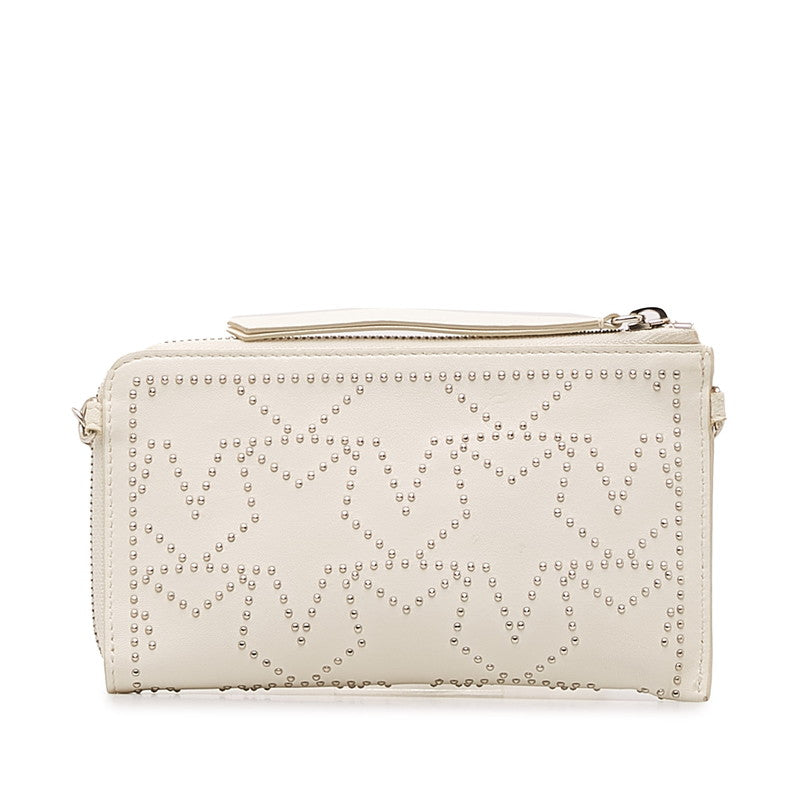 Jimmy Choo Star Studs Leather Shoulder Bag