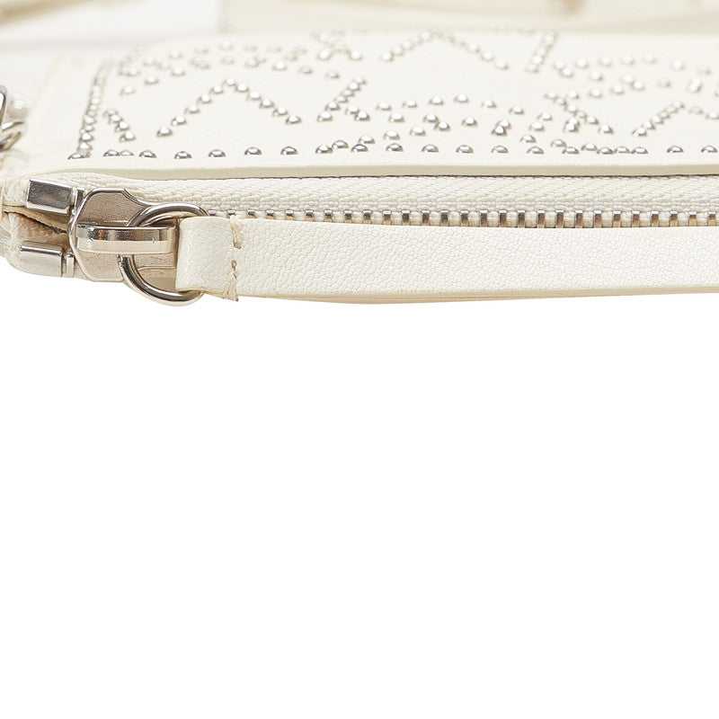 Jimmy Choo Star Studs Leather Shoulder Bag